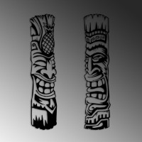 Panou decorativ Wallity Tiki imaginea #6 — magazin online Desire.md