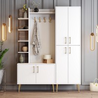 Прихожая Hanah Home Viyana Da White Gold