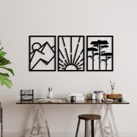 Panou decorativ Wallity Vista Trio B imaginea #2 — magazin online Desire.md
