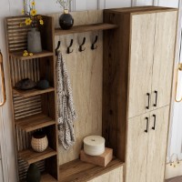Прихожая Hanah Home Viyana Da Walnut Travertine фото №4 — интернет-магазин Desire.md