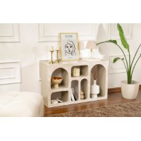 Dulăpior Hanah Home Liva 120 Traverten imaginea #2 — magazin online Desire.md