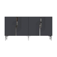 Dulăpior Hanah Home Meyra 150 Anthracite Silver imaginea #3 — magazin online Desire.md