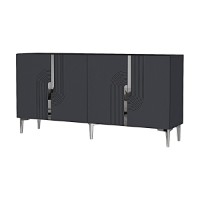 Dulăpior Hanah Home Meyra 150 Anthracite Silver imaginea #4 — magazin online Desire.md