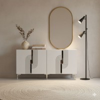 Dulăpior Hanah Home Meyra 150 White Silver