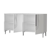 Dulăpior Hanah Home Meyra 150 White Silver imaginea #4 — magazin online Desire.md