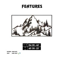 Panou decorativ Wallity Rustic Mountain VNT017 imaginea #8 — magazin online Desire.md