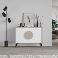 Dulăpior Hanah Home Gora 110 Light Mocha White