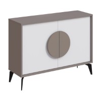 Dulăpior Hanah Home Gora 110 Light Mocha White imaginea #3 — magazin online Desire.md