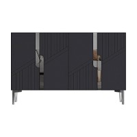 Dulăpior Hanah Home Evva 120 Anthracite Silver imaginea #3 — magazin online Desire.md