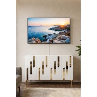 Dulăpior Hanah Home Ece 120 White Gold