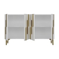 Dulăpior Hanah Home Ece 120 White Gold imaginea #7 — magazin online Desire.md