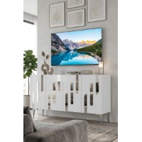 Dulăpior Hanah Home Ece 120 White Silver