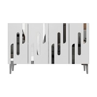 Dulăpior Hanah Home Ece 120 White Silver imaginea #6 — magazin online Desire.md