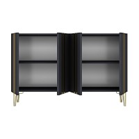 Dulăpior Hanah Home Mia 120 Anthracite Gold imaginea #6 — magazin online Desire.md