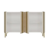 Dulăpior Hanah Home Mia 120 White Travertine Gold imaginea #5 — magazin online Desire.md