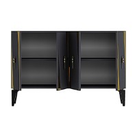 Dulăpior Hanah Home Elips 120 Anthracite Gold imaginea #6 — magazin online Desire.md