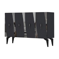 Dulăpior Hanah Home Elips 120 Anthracite Silver imaginea #4 — magazin online Desire.md