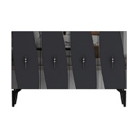 Dulăpior Hanah Home Elips 120 Anthracite Silver imaginea #5 — magazin online Desire.md