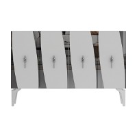 Dulăpior Hanah Home Elips 120 White Silver imaginea #5 — magazin online Desire.md