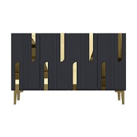 Dulăpior Hanah Home Nota 120 Anthracite Gold imaginea #5 — magazin online Desire.md