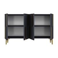 Dulăpior Hanah Home Nota 120 Anthracite Gold imaginea #6 — magazin online Desire.md