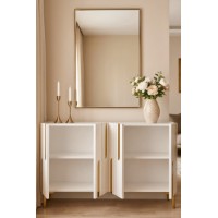 Dulăpior Hanah Home Nota 120 White Gold imaginea #3 — magazin online Desire.md
