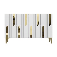 Dulăpior Hanah Home Nota 120 Sapphire Oak White Gold imaginea #5 — magazin online Desire.md
