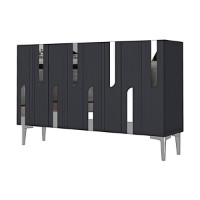 Dulăpior Hanah Home Nota 120 Anthracite Silver imaginea #4 — magazin online Desire.md