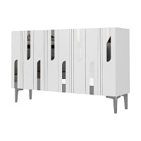 Dulăpior Hanah Home Nota 120 White Silver imaginea #4 — magazin online Desire.md