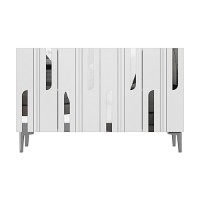 Dulăpior Hanah Home Nota 120 White Silver imaginea #5 — magazin online Desire.md