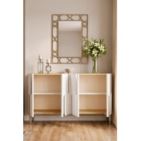 Dulăpior Hanah Home Nota 120 Sapphire Oak White Silver imaginea #2 — magazin online Desire.md