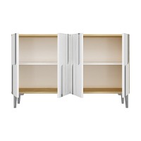 Dulăpior Hanah Home Nota 120 Sapphire Oak White Silver imaginea #6 — magazin online Desire.md