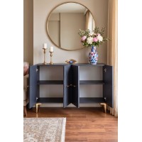 Dulăpior Hanah Home Slim 120 Anthracite imaginea #3 — magazin online Desire.md