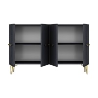 Dulăpior Hanah Home Slim 120 Anthracite imaginea #6 — magazin online Desire.md
