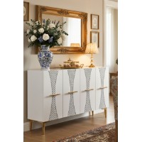 Dulăpior Hanah Home Slim 120 White imaginea #2 — magazin online Desire.md