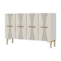 Dulăpior Hanah Home Slim 120 White Travertine imaginea #4 — magazin online Desire.md