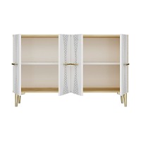 Dulăpior Hanah Home Slim 120 Sapphire Oak White imaginea #6 — magazin online Desire.md