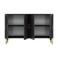 Dulăpior Hanah Home Seza 120 Anthracite Gold imaginea #6 — magazin online Desire.md