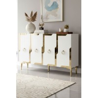 Dulăpior Hanah Home Seza 120 White Gold