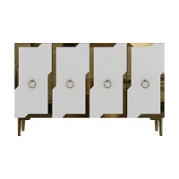 Dulăpior Hanah Home Seza 120 White Gold imaginea #5 — magazin online Desire.md