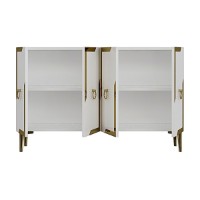 Dulăpior Hanah Home Seza 120 White Gold imaginea #6 — magazin online Desire.md