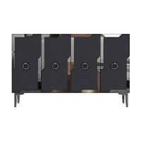 Dulăpior Hanah Home Seza 120 Anthracite Silver imaginea #5 — magazin online Desire.md