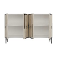 Dulăpior Hanah Home Seza 120 White Travertine Silver imaginea #6 — magazin online Desire.md
