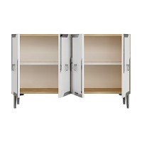 Dulăpior Hanah Home Seza 120 Sapphire Oak White Silver imaginea #6 — magazin online Desire.md