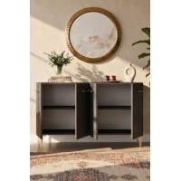 Dulăpior Hanah Home Eliz 120 Anthracite imaginea #3 — magazin online Desire.md
