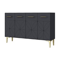 Dulăpior Hanah Home Eliz 120 Anthracite imaginea #4 — magazin online Desire.md