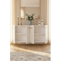 Dulăpior Hanah Home Eliz 120 White imaginea #3 — magazin online Desire.md