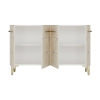 Dulăpior Hanah Home Eliz 120 White Travertine imaginea #6 — magazin online Desire.md