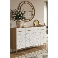 Dulăpior Hanah Home Eliz 120 Sapphire Oak White