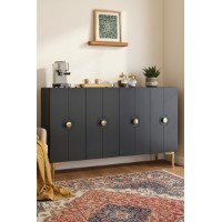 Dulăpior Hanah Home Enlem 120 Anthracite